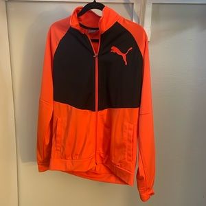 Dope Orange/Black Puma Lightweight Jacket!